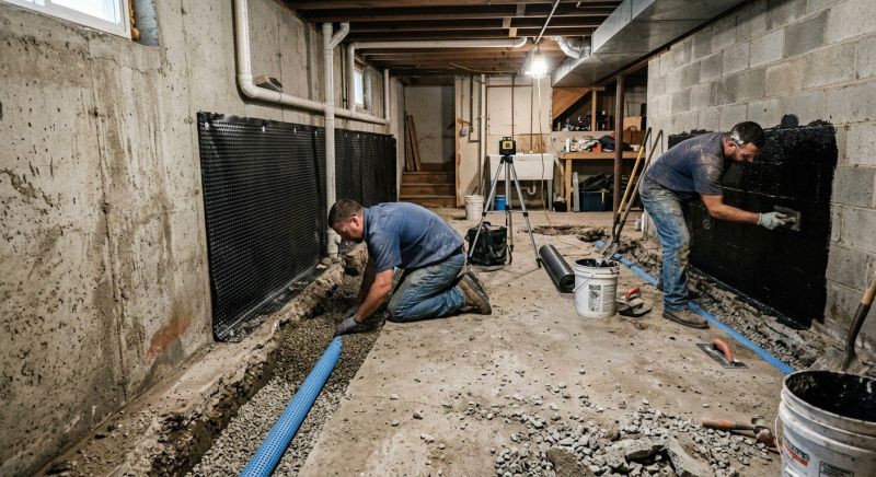 Basement Seepage Repair in Grand Rapids, MI