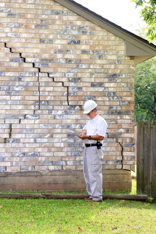 Cracked Foundation Repair in Greenville, SC